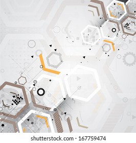 abstract futuristic circuit high computer technology business background