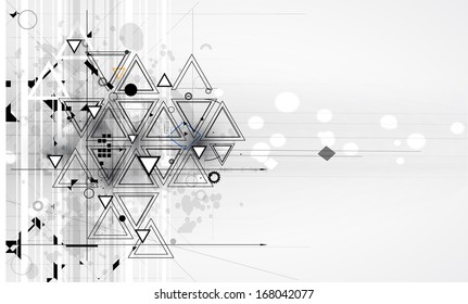 abstract futuristic circuit high computer technology business background