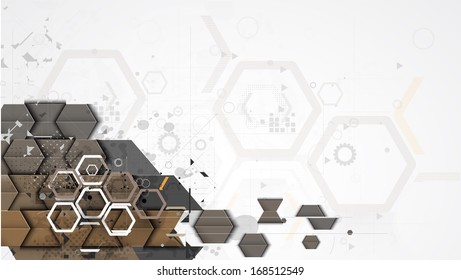 abstract futuristic circuit high computer technology business background