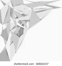 abstract futuristic circuit high computer technology business background