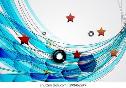 abstract futuristic circuit high computer technology business background