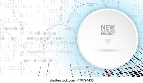 abstract futuristic circuit high computer technology business background