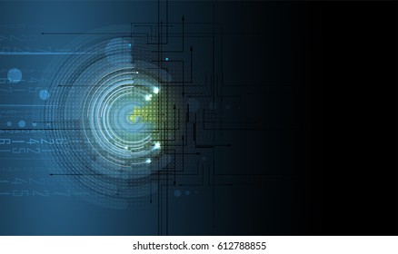 abstract futuristic circuit high computer technology business background