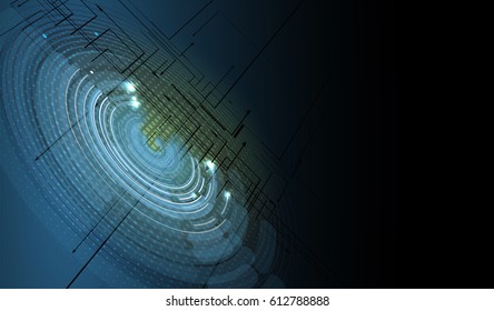 abstract futuristic circuit high computer technology business background