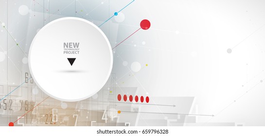 abstract futuristic circuit high computer technology business background