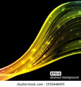 Abstract futuristic colorfull waves background. Vector illustration. 
