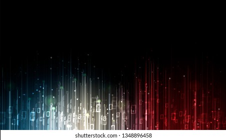 abstract futuristic  computer technology business background. Neural network