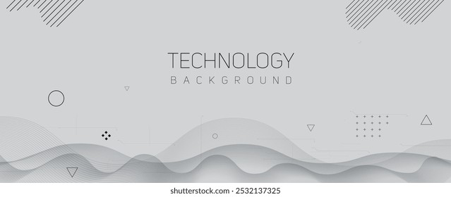 Abstract futuristic computer technology business background