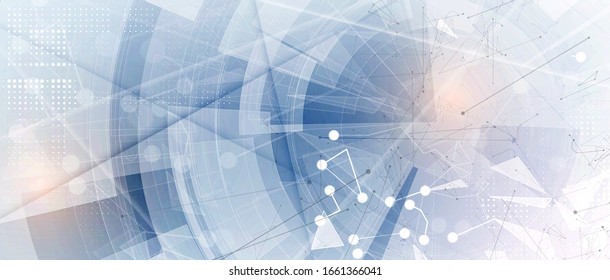 abstract futuristic cyber computer technology business background