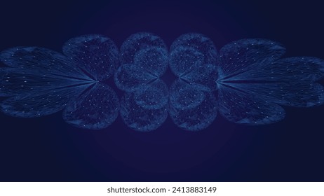 abstract futuristic dark background for network connection, computer, and communication technology. vector illustration.