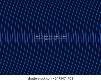 Abstract futuristic dark background with waving gradient design. Realistic 3d wallpaper with luxurious flowing lines. Elegant background for posters, websites, brochures, cards, banners, apps, etc.