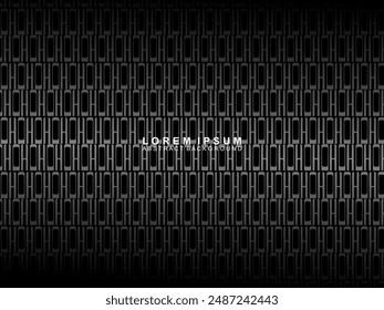 Abstract futuristic dark black background with modern design. Realistic 3d wallpaper with luxurious flowing lines. Elegant background for posters, websites, brochures, cards, banners, apps, etc.