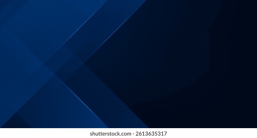 Abstract futuristic dark blue background with light and shadow. Eps10 vector
