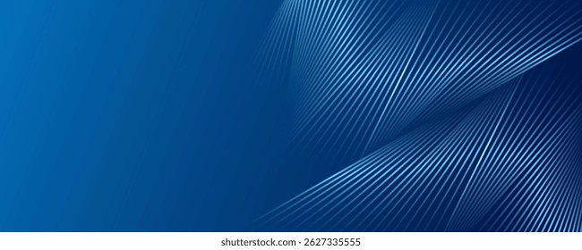 Abstract futuristic dark blue background with light and shadow