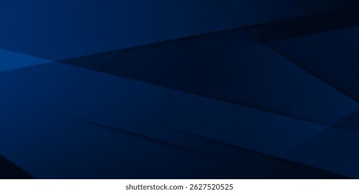 Abstract futuristic dark blue background with light and shadow. Eps10 vector