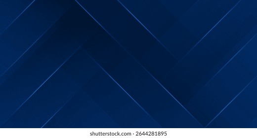 Abstract futuristic dark blue background with light and shadow. Eps10 vector