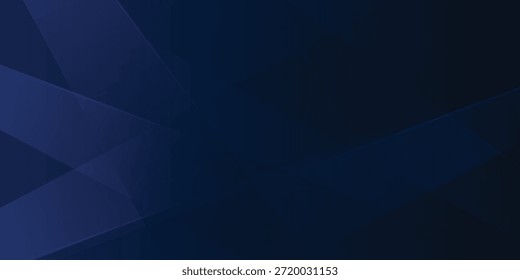 Abstractas fondo azul oscuro futurista con luz y sombra. con un estilo de concepto moderno