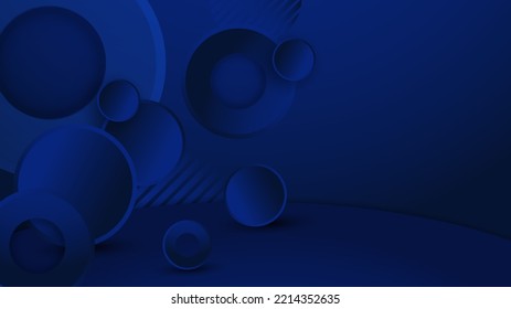Abstract futuristic dark blue gaming background with modern e-sport shapes. Vector design template technology concept can use element game banner, sport poster, cyber wallpaper, web, advertising