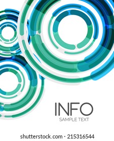 Abstract futuristic design elements hi-tech layout, modern background