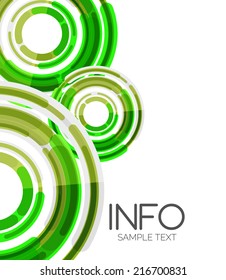 Abstract futuristic design elements hi-tech layout, modern background