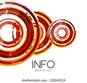 Abstract futuristic design elements hi-tech layout, modern background