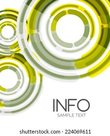 Abstract futuristic design elements hi-tech layout, modern background