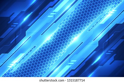Abstract futuristic digital technology background. Illustration Vector