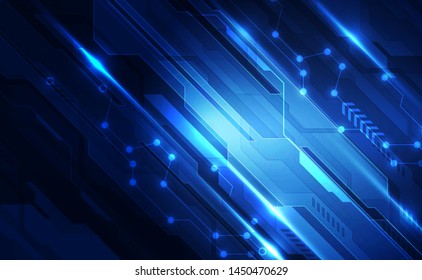 Abstract futuristic digital technology background. Illustration Vector