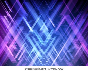 Abstract futuristic digital technology background. Vector illustration