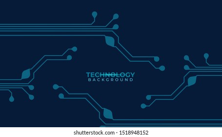 Abstract futuristic digital technology background. Circuit board design background. Vector illustration eps 10.