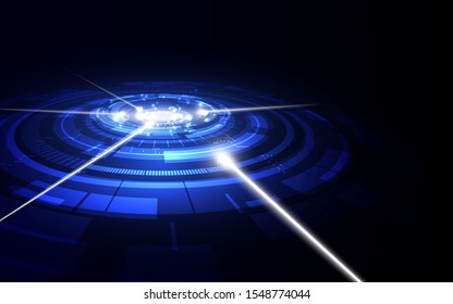 Abstract futuristic digital technology background.