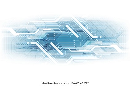 Abstract futuristic digital technology background. Illustration Vector
