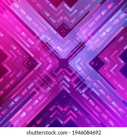 Abstract futuristic digital technology background. Vector illustration