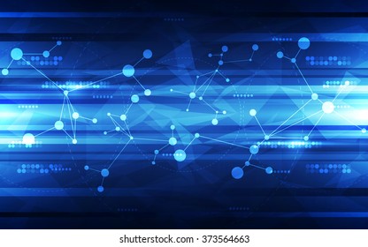 Abstract futuristic digital technology background. Illustration Vector