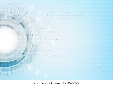 Abstract futuristic digital technology background, telecoms communication concept, Vector illustration