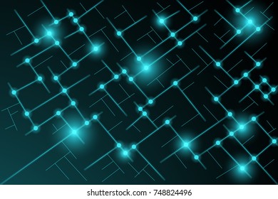 abstract futuristic electric line background .vector and illustration