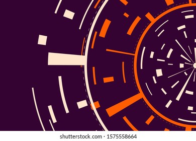 Abstract futuristic electronic circuit technology background. Brochure cover design, banner frame, text font, holidays banner, invitation card. EPS 10 vector illustration.