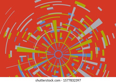 Abstract futuristic electronic circuit technology background. Brochure cover design, banner frame, text font, holidays banner, invitation card. EPS 10 vector illustration.