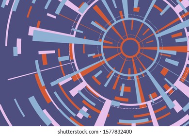Abstract futuristic electronic circuit technology background. Brochure cover design, banner frame, text font, holidays banner, invitation card. EPS 10 vector illustration.