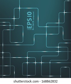 Abstract futuristic EPS10 vector modern hi-tech glowing background illustration