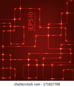 Abstract futuristic EPS10 vector modern hi-tech glowing background illustration