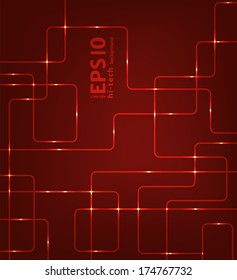 Abstract futuristic EPS10 vector modern hi-tech glowing background illustration 