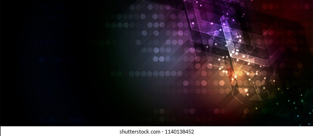 abstract futuristic fade computer technology business background