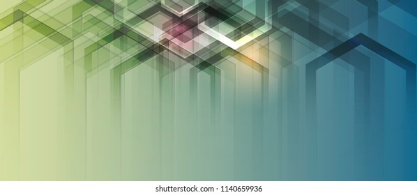 abstract futuristic fade computer technology business background