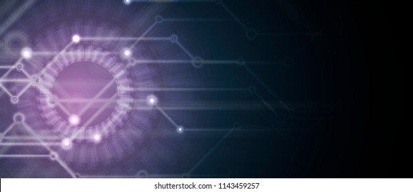 abstract futuristic fade computer technology business background