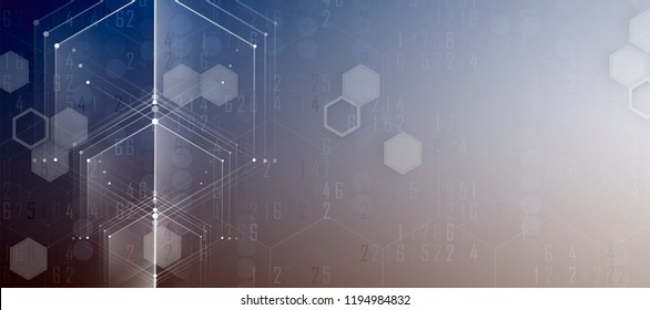 abstract futuristic fade computer technology business background