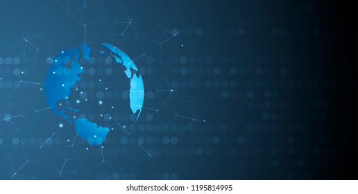 abstract futuristic fade computer technology business background