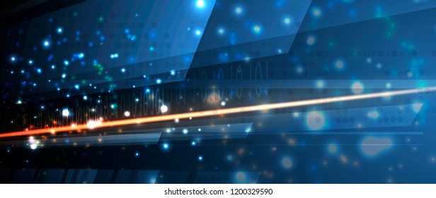 abstract futuristic fade computer technology business background