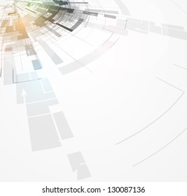 abstract futuristic fade computer technology business background