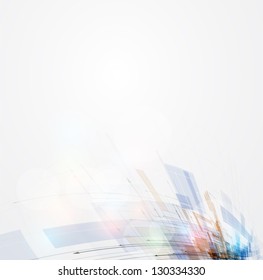 abstract futuristic fade computer technology business background